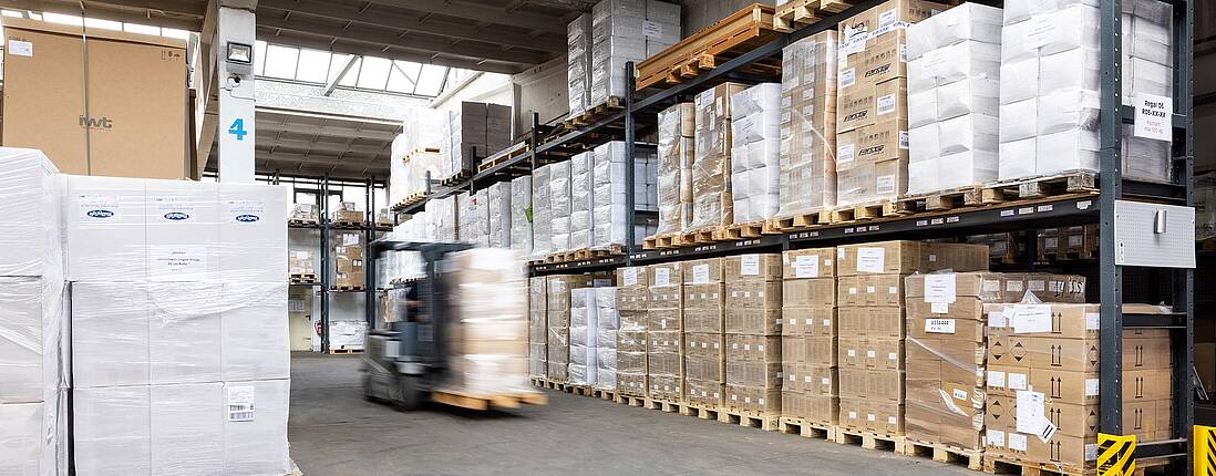 Lagerung Berlin - Lager von Grohmann Logistik in Berlin 